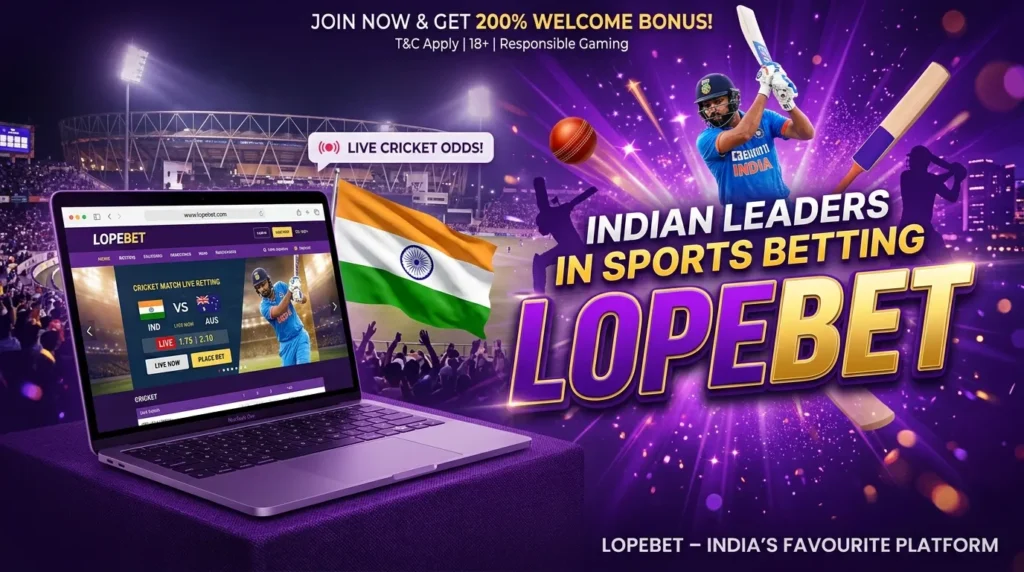 Join the legacy—register at LopeBet India now and start winning with the best in the business!